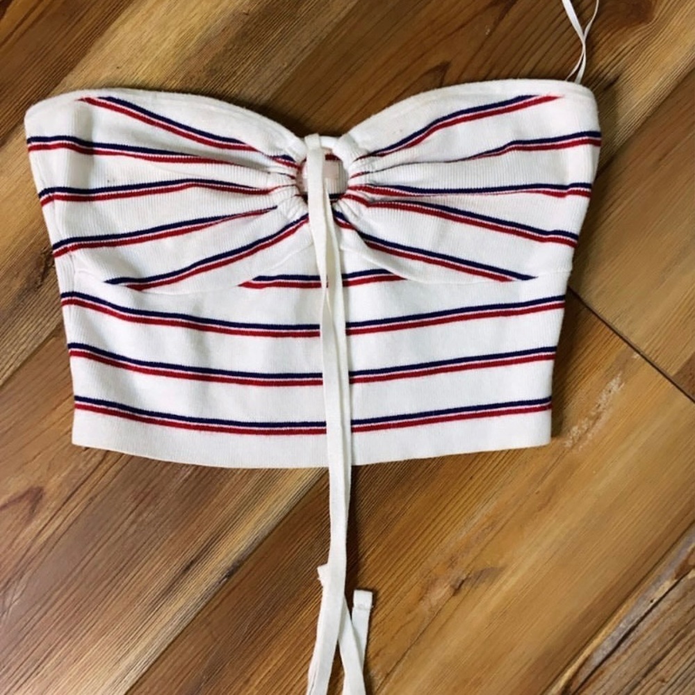Lottie moss crop/tube top